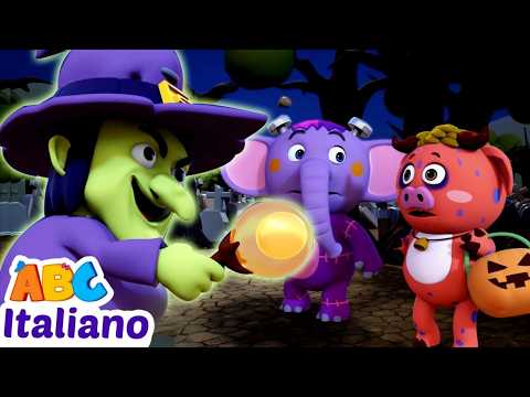 Siamo andati a una fiera spettrale | Canzoni di Halloween per bambini | Ai Bambini Contenti