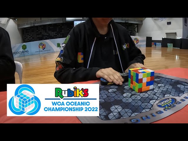 Rubik's WCA Oceanic Championship 2022 Day 2 