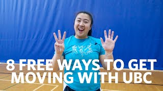 8 Free Ways To Get Moving with UBC