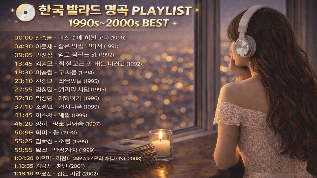 겨울 감성 채워주는 발라드 - TOP 100 - SG워너비, 씨야, 김범수, 이승철💖