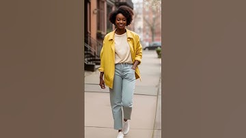 Yellow Color Combo #styletips #colorpalette #aiimagery