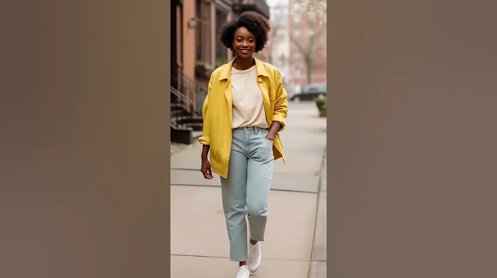 Yellow Color Combo #styletips #colorpalette #aiimagery