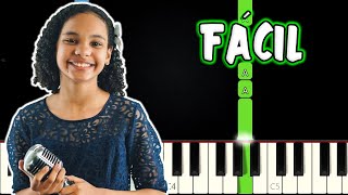 Video thumbnail of "Deserto (Te Adorar É O Que Sustenta-me De Pé) Maria Marçal | VERSÃO FÁCIL | Piano e Teclado Tutorial"