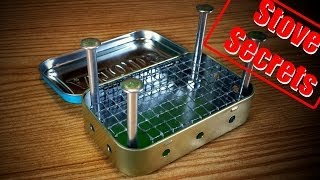 How To Make A Mini Wood Stove - Easy & Effective!