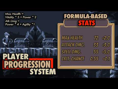 Formula-Based Stats (Unity) | Progression System | Episode 03