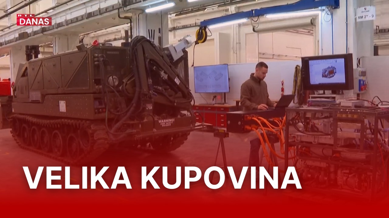 Ponos hrvatske robotike odlazi u njemačke ruke! Evo što se sve mijenja za DOK-ING | RTL Danas