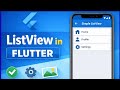ListView in Flutter | Complete Beginner Guide