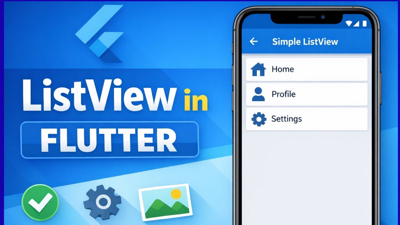 ListView in Flutter | Complete Beginner Guide