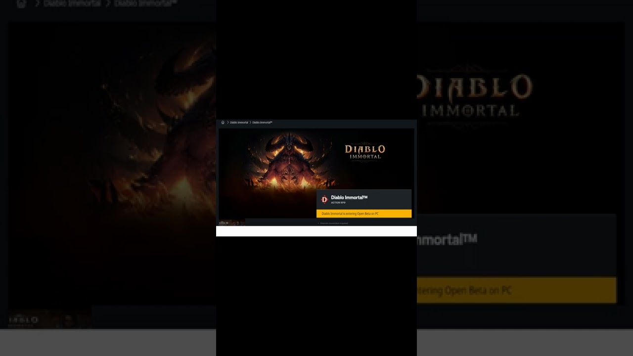 Diablo Immortal - I've Signed UP! 