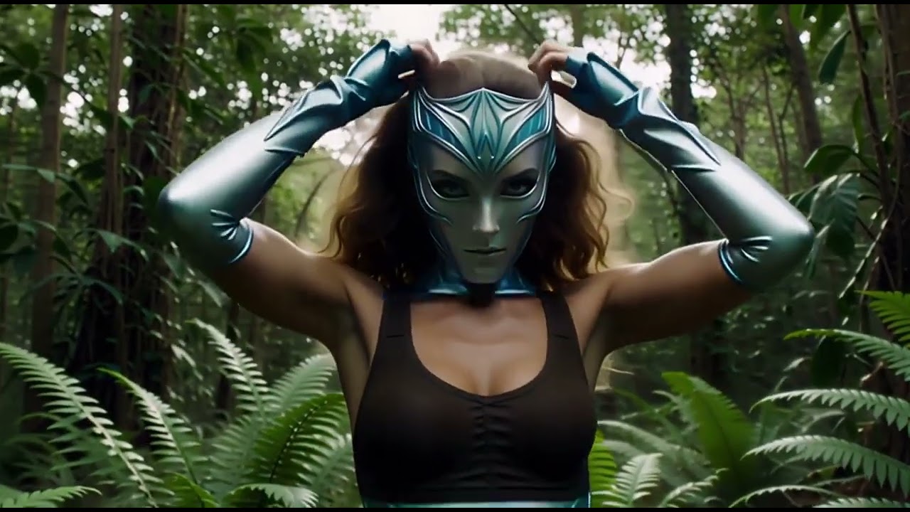 Transformation Goddess Mask Female Latex suit