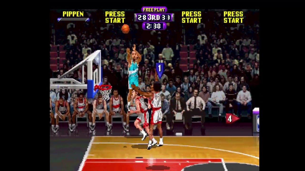 NBA Hangtime Longplay (PlayStation Version) - Difficulty: Hardest