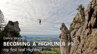 Becoming a Highliner #9 - my first 'real' Highline! by Danny Strasser 91 views 1 month ago 3 minutes, 58 seconds