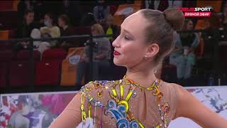 Alexandra Skubova - Ribbon IRGT Moscow 2021 AA 22.55