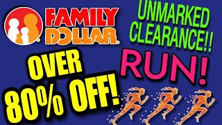 🔥🔥HIDDEN CLEARANCE! FAMILY DOLLAR! RUN!!!