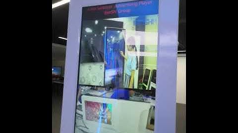 Advertising Player Automatic Sanitizer Machine