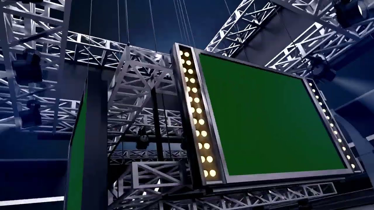 Sports TV Green Screen background Video HD No Copyright Motion