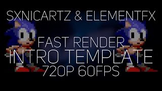 - 3D Fast Render Template.「Dual with ElementFX」 [720p 60FPS]