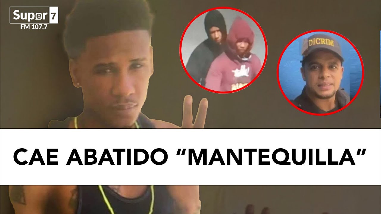 Cae abatido “Mantequilla” acusado de matar sargento en Baní