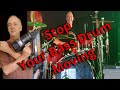 Stop your Bass Drum Moving. A Simple DYI Solution that works!