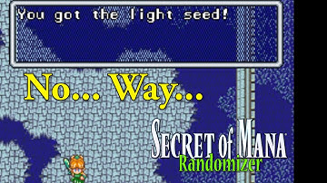 This Run Was INSANE! - Secret of Mana Randomizer