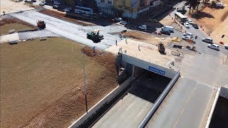 TÚNEL DE TAGUATINGA: Drone mostra a obra no Centro de Taguatinga 172 | Tunnel construction