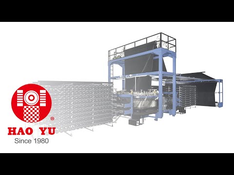 Circular Loom Machine｜Twelve Shuttles Heavy Duty Circular Loom (HY7-12CLA)