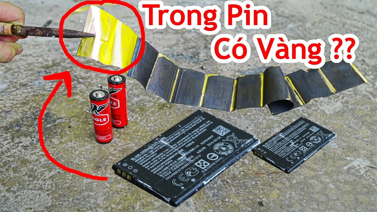 Bên Trong Cục PIN Điện Thoại Có Gì ? What's inside a smartphone battery ...