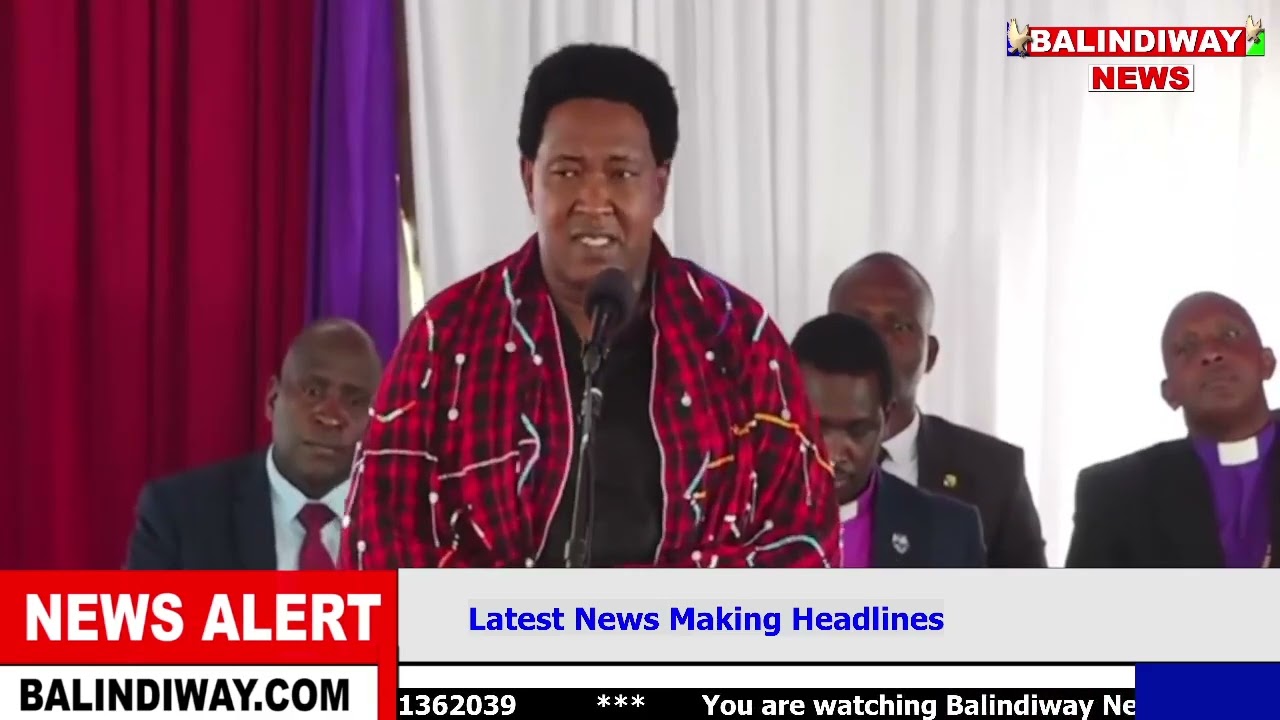 THIS MAN!! Listen to what fearless Senator Ledama told Ruto face to face during Johana Ngeno Burial!