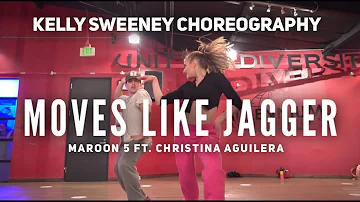 Moves Like Jagger by Maroon 5 ft. Christina Aguilera | Kelly Sweeney Choreography | Millennium Dance