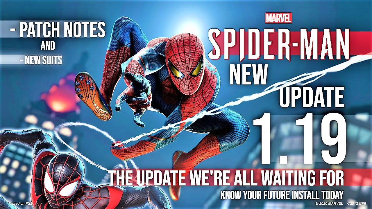 New Marvel S Spiderman 1 19 Update Patch Notes Gaming News 2020 Youtube