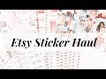 Etsy Sticker Haul | GP Sticker Studio, Peach Pom, Giving Girl & More