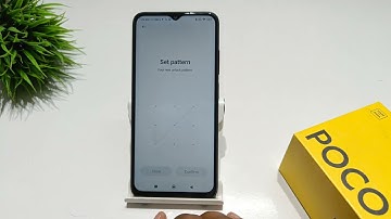 how to set screen lock in poco c65 | Set Pattern Lock | poco c65 pattern line hide kaise kare