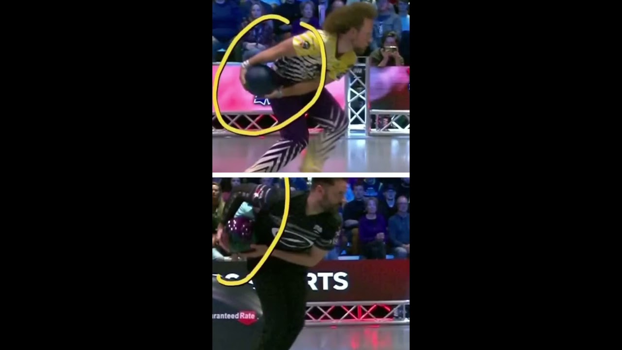 A Good Comparison View Of The Two Best 2 Handed Bowlers Techniques Bowling 2handedbowling