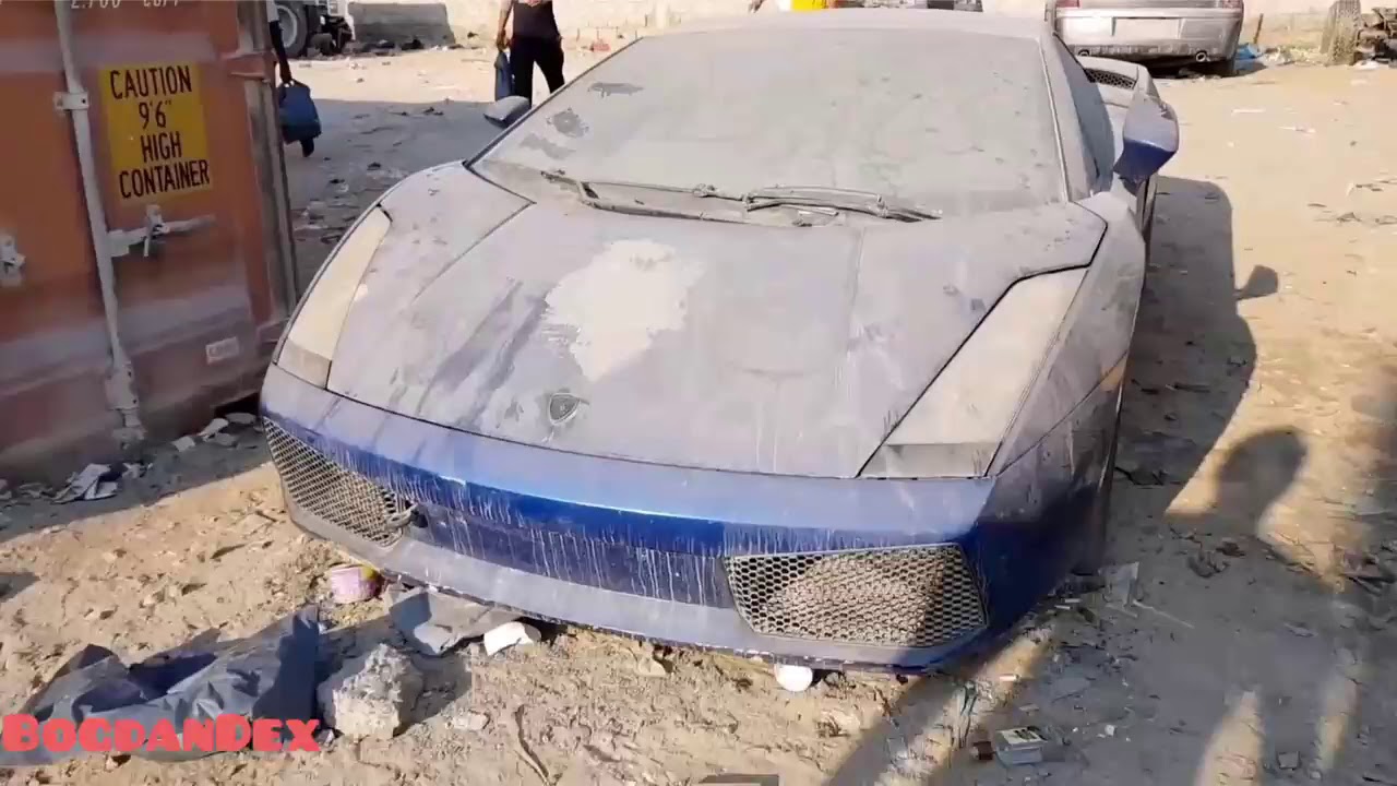"The car cemetery in DUBAI" YouTube