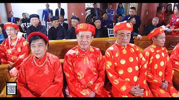 Đại Lễ Mừng Thọ Các Cụ Tuổi 70,75,80,85,90,95 TDP Ngô Sài Năm 2025. video 4K