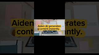 AI productivity is the future#aidenai #aitools #productivityai #digitaltools #futureai