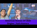 American Reacts to Operación Triunfo 2020 | Rafa Morena “Díselo a la vida”