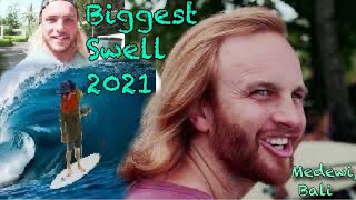 Biggest Swell of the Year Surfing Medewi, Bali