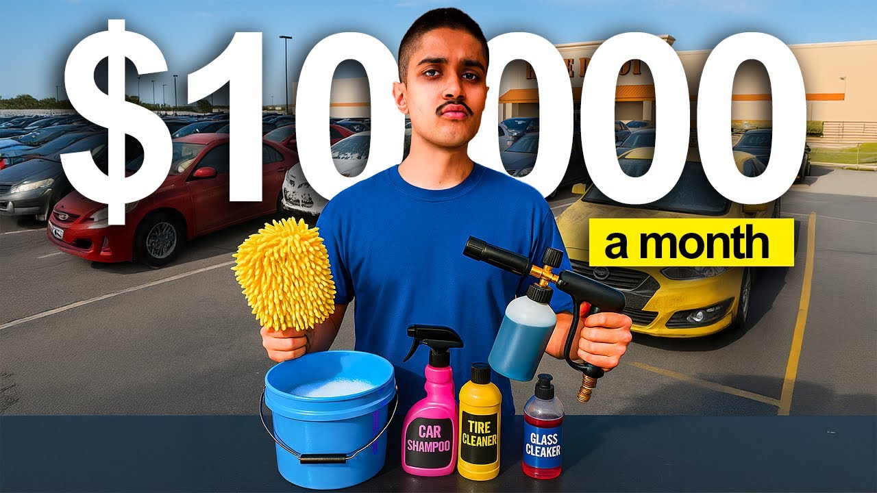 How to Build a $10K/Month Car Detailing Business from Scratch in