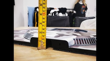 FOCUS ATLAS 1311 WIDE FORMAT UV PRINTER  PRINTING ON COMPUTER COVER