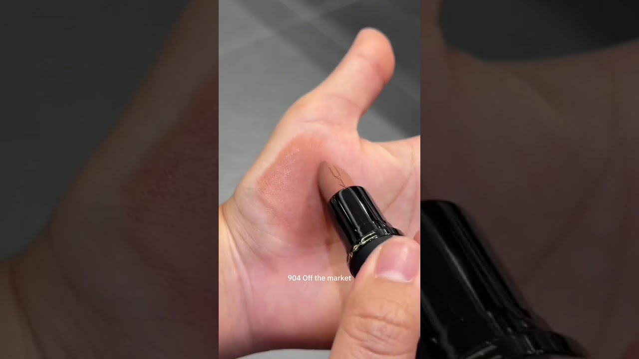 swatching the new MAC powder kiss lipsticks