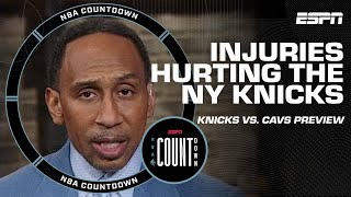 Stephen A. is UNHAPPY with NY Knicks + PRAISES Donovan Mitchell for Cavs' success | NBA Countdown