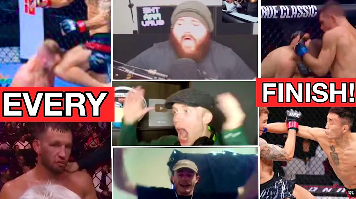 The MMA Guru, Lucas Tracy, & Bedtime MMA REACT To EVERY FINISH On UFC Vancouver De Ridder vs Allen!