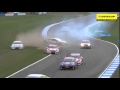 Btcc donington everybody just avoiding dave newsham