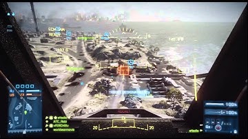BF3 - Solo Attack Helicopter Tips And Hints