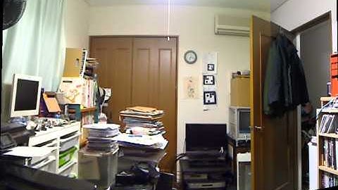 Real time image stitching demo reel.