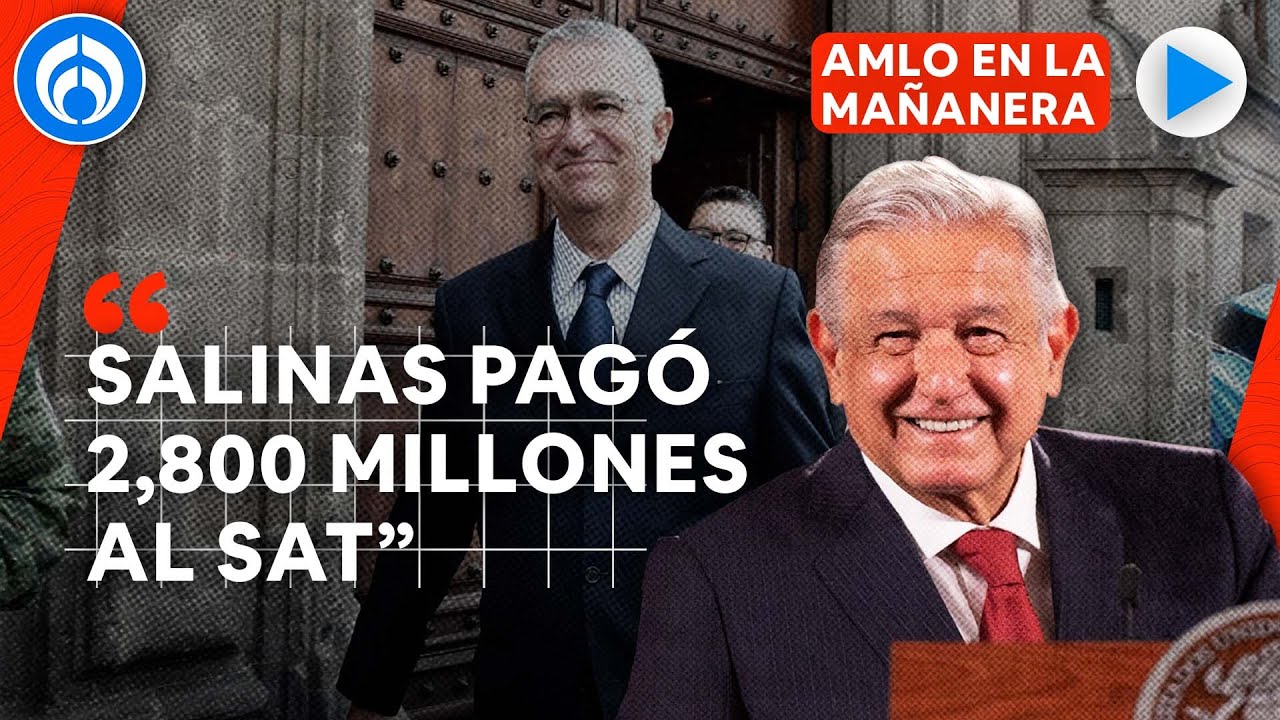 Salinas Pliego paga deuda millonaria al SAT, revela AMLO