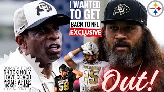 Domata Peko SHOCKINGLY Leave COACH PRIME After His Sons COMMIT To Play HERE’S DETAILS 