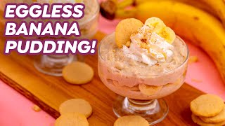 Eggless Banana Pudding + Homemade Vanilla Wafers