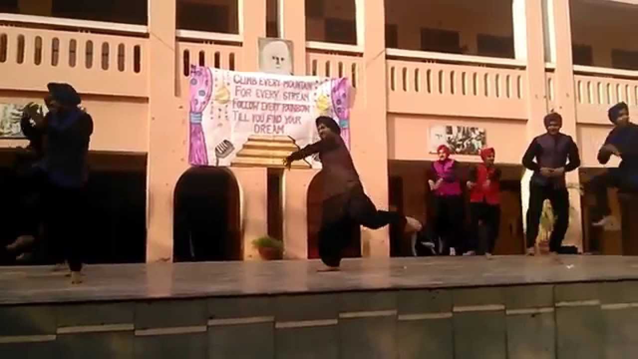 Bhangra Performance Feat R@hul || On Fairwell || In Swami Sant Dass Public School, Jalandhar